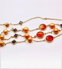 Orange Necklace